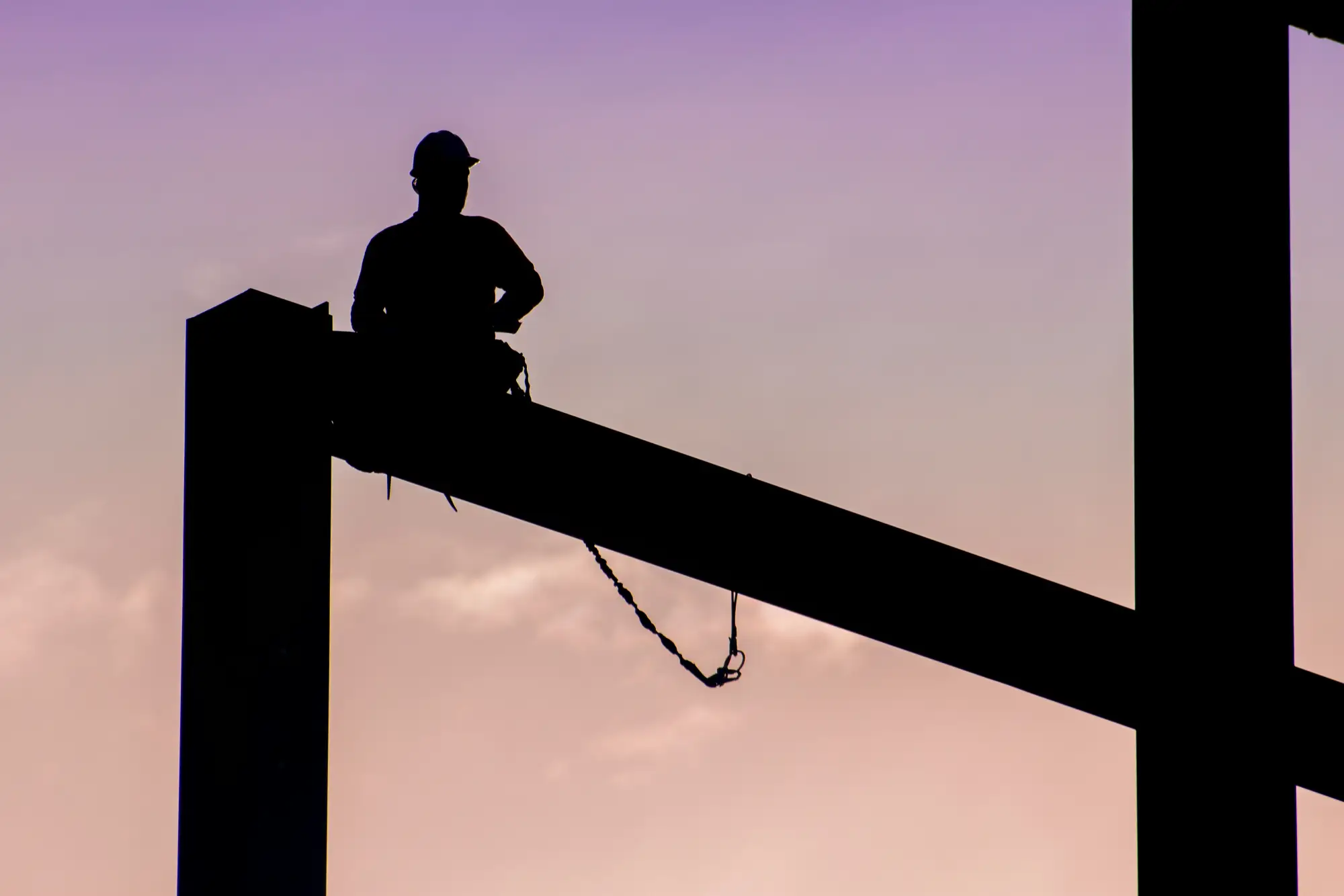 Structural steel installation and support framing for commercial construction projects